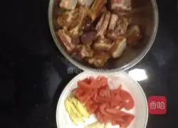 Illustration of how to make pork ribs in tomato sauce 2