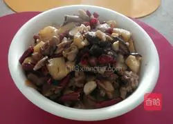 Illustration of how to make beer spicy chicken 6