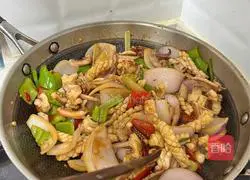  Illustration of how to make stir-fried squid 6