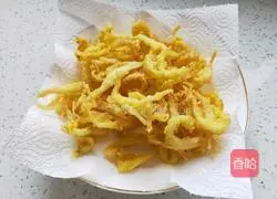 Illustration of how to make crispy whitebait 8