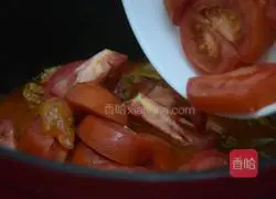 Illustration of tomato stewed beef brisket 10