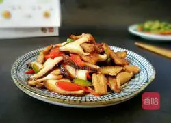 Illustration of how to make fried meat with mushrooms 11