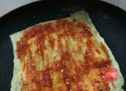 Illustration of how to make Korean grilled cold noodles 5