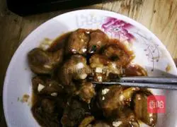 Illustration of how to make sweet and sour pork ribs with minced garlic 7