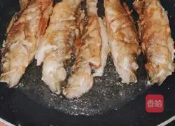 Illustration of braised small seabass 4