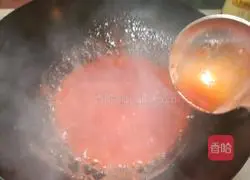 Illustration of how to make squirrel mandarin fish 7