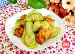 Illustration of how to make loofah crispy pork 8