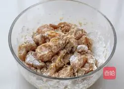 Illustration of how to make spicy chicken popcorn 4