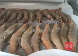 Illustration of grilled shrimp 4