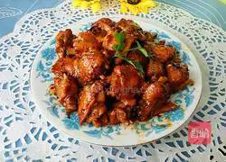 Illustration of how to make red wine chicken wings 13