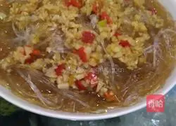 Illustration of steamed abalone with garlic vermicelli 6