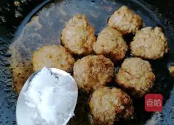 Lotus root meatballs recipe illustration 9