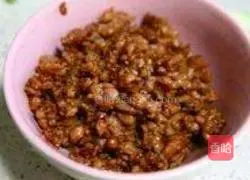 Beans Illustration of how to make minced minced pork 4