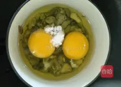 Illustration of how to make fried oysters with eggs 3