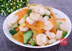 Illustration of how to make stir-fried shrimps 15