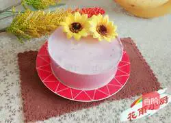 Illustration of how to make purple sweet potato mousse 18