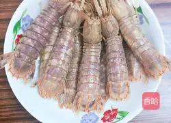 Illustration of how to make Dragons Playing with Pearls (Steamed Pipi Shrimp) 3