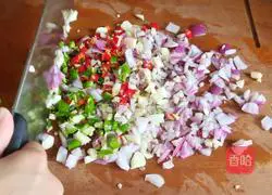 Illustration of how to make spicy fried clams 3