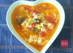 Illustration of how to make tomato and sea cucumber soup 6