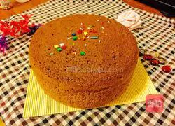 Illustration of how to make rice cooker chocolate cake 15