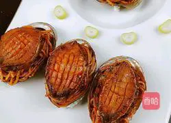 Illustration of how to make abalone fried noodles 9