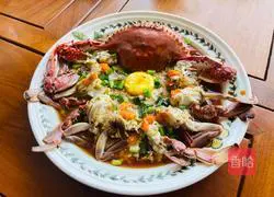 Illustration of how to make meat cakes and crabs 15