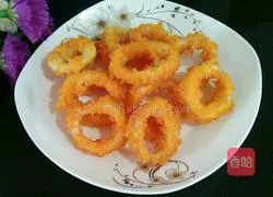 Illustration of how to make fried squid 13