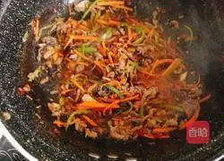 Fish Flavor Illustration of how to make shredded pork 5