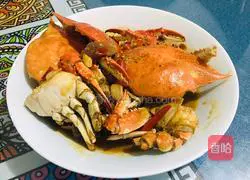 Illustration of how to make green onion and ginger prawn crab 9