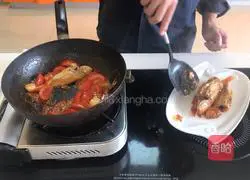 Illustration of how to cook redwood fish with tomatoes 11