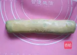 Illustration of how to make rainbow cookies 10