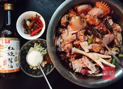 Home-style braised spicy chicken Practice illustration 4