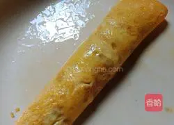 # steamed vegetables# Illustration of how to make steamed egg rolls with minced meat 8