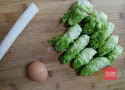Illustration of how to make scrambled eggs with vegetables 1