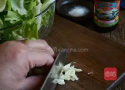 Oyster Sauce Lettuce Recipe Illustration 2