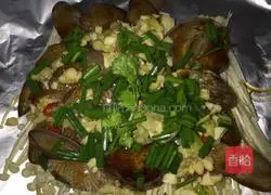 Illustration of how to bake tinfoil snails 2