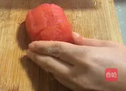 Illustration of how to make macaroni with tomato meat sauce 2