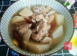 Illustration of how to make lamb, scorpion and radish stew 12