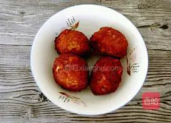 Illustration of how to make Sixi Egg Meatballs 7