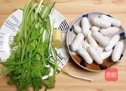 Illustration of how to make scallion oil crab cheese rice cake 7