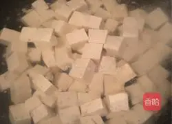 Illustration of how to make jade tofu soup 4