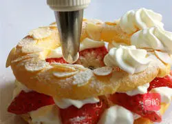 Illustration of how to make wheel puffs 12