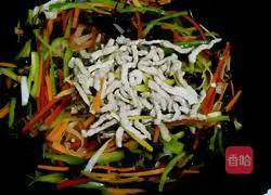 Illustration of how to make fish-flavored shredded pork (revised version 8)