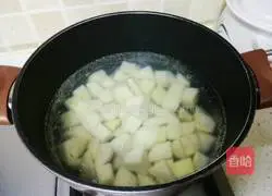 Illustration of how to make mashed potatoes 3
