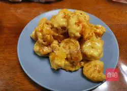 Illustration of how to make mustard shrimp balls 6
