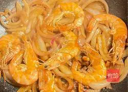 Day 3 of trying the Mediterranean diet丨Illustration of how to make fried shrimps with garlic and onions 11