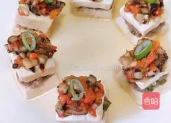 Illustration of how to make tofu auspicious box 13