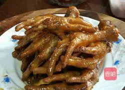 Illustration of how to make pepper and sesame chicken feet 7