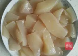 Mushroom taro beer Illustration of how to cook duck 2