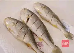Illustration of how to cook yellow croaker in sauce 4